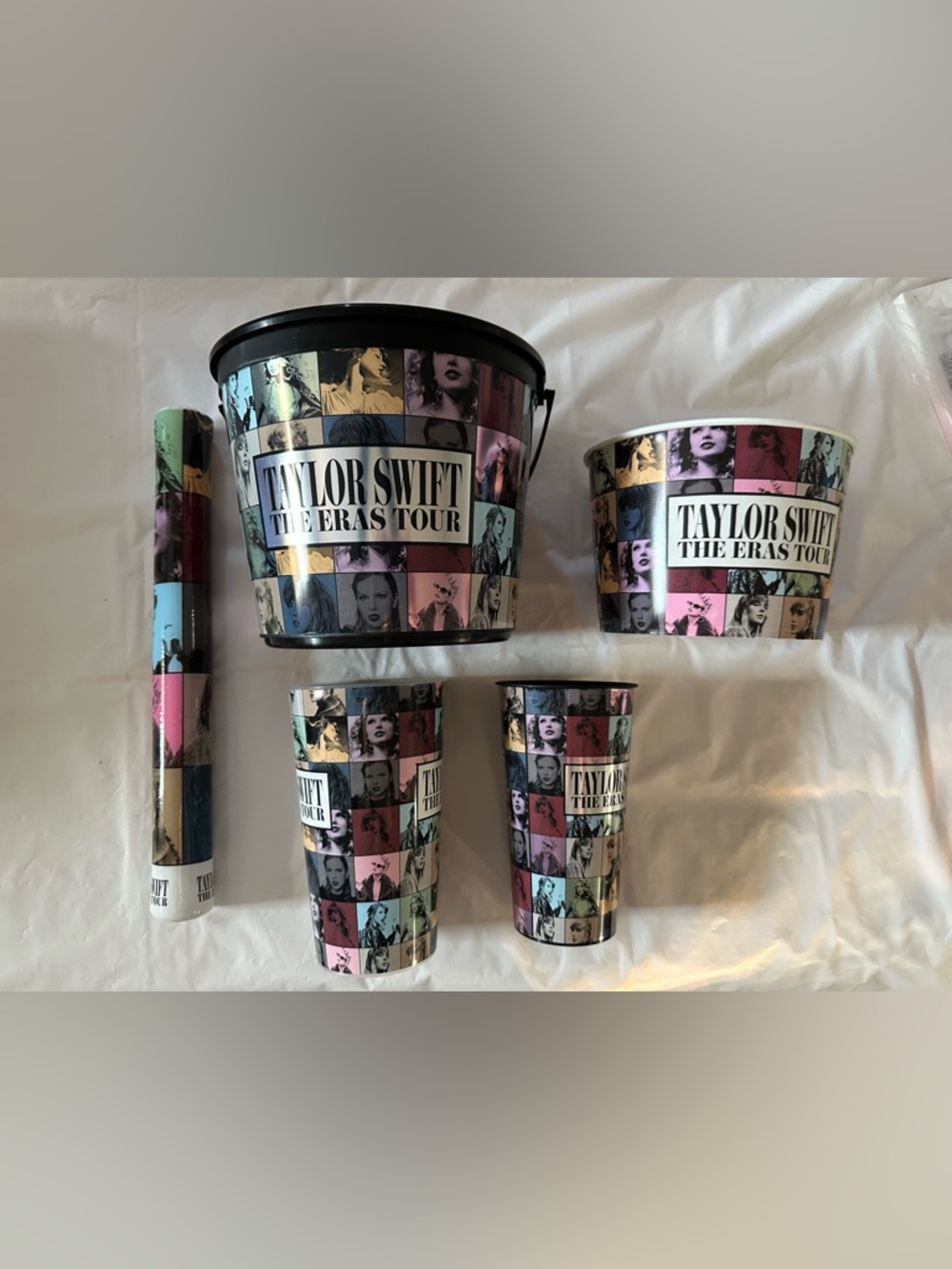 Taylor Swift Multi-Color Eras Tour Collage Snack Set